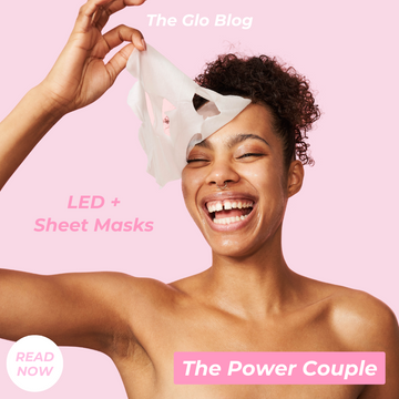 The Power Couple: LED and Sheet Masks