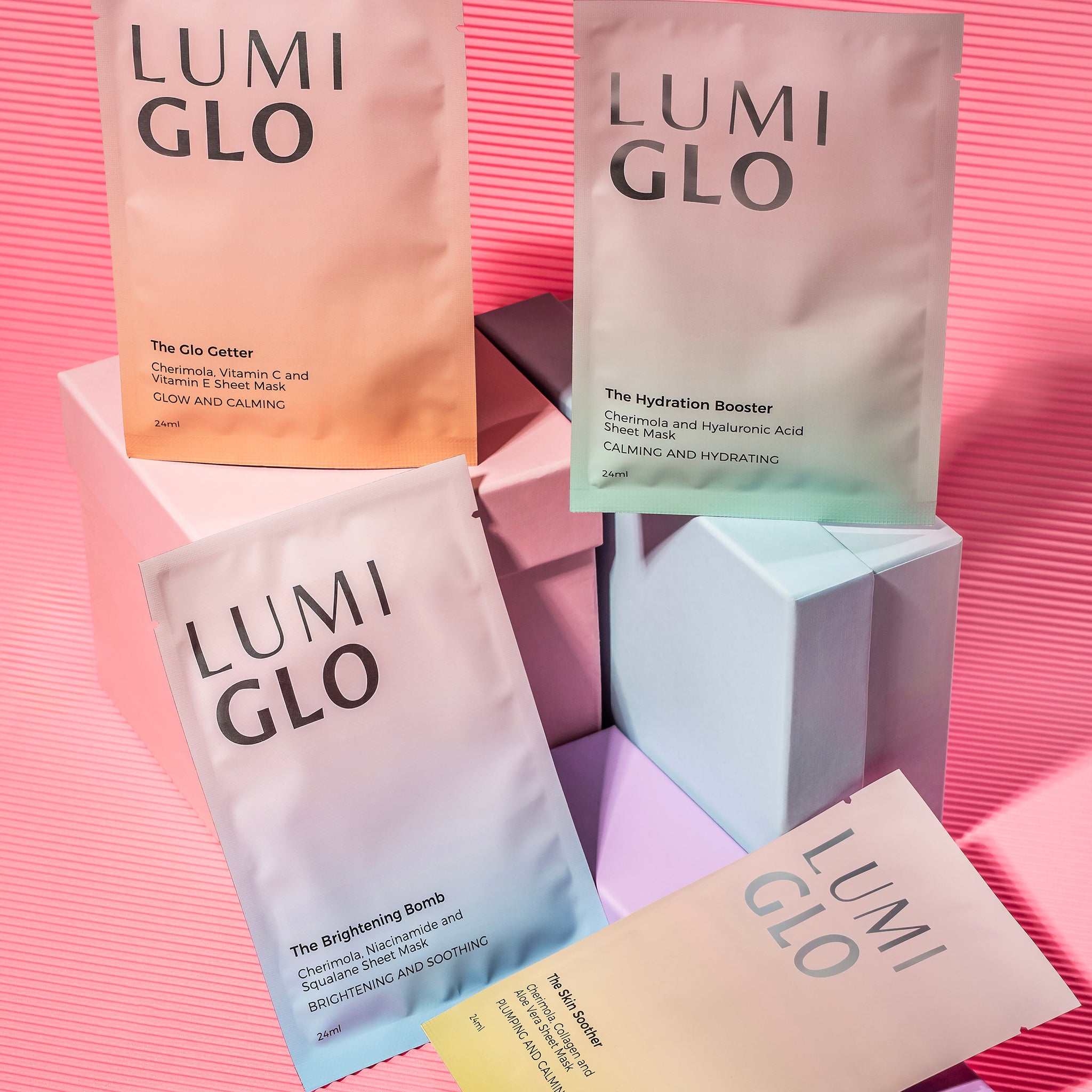 The Glo Getter Sheet Mask Set