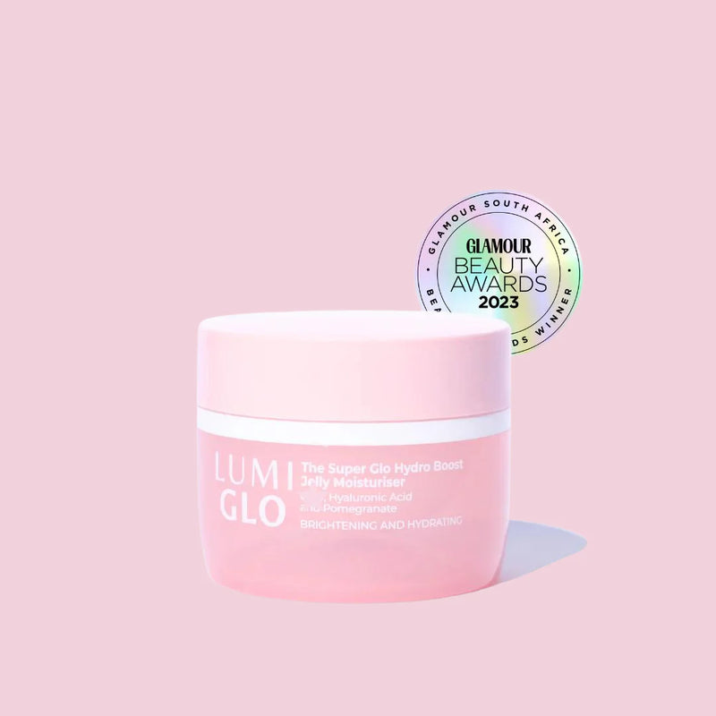 The Super Glo Hydro Boost Jelly Moisturiser