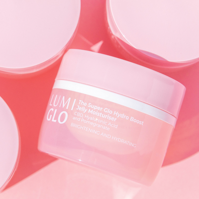 The Super Glo Hydro Boost Jelly Moisturiser