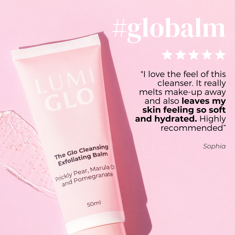 The Glo Cleansing Exfoliating Balm