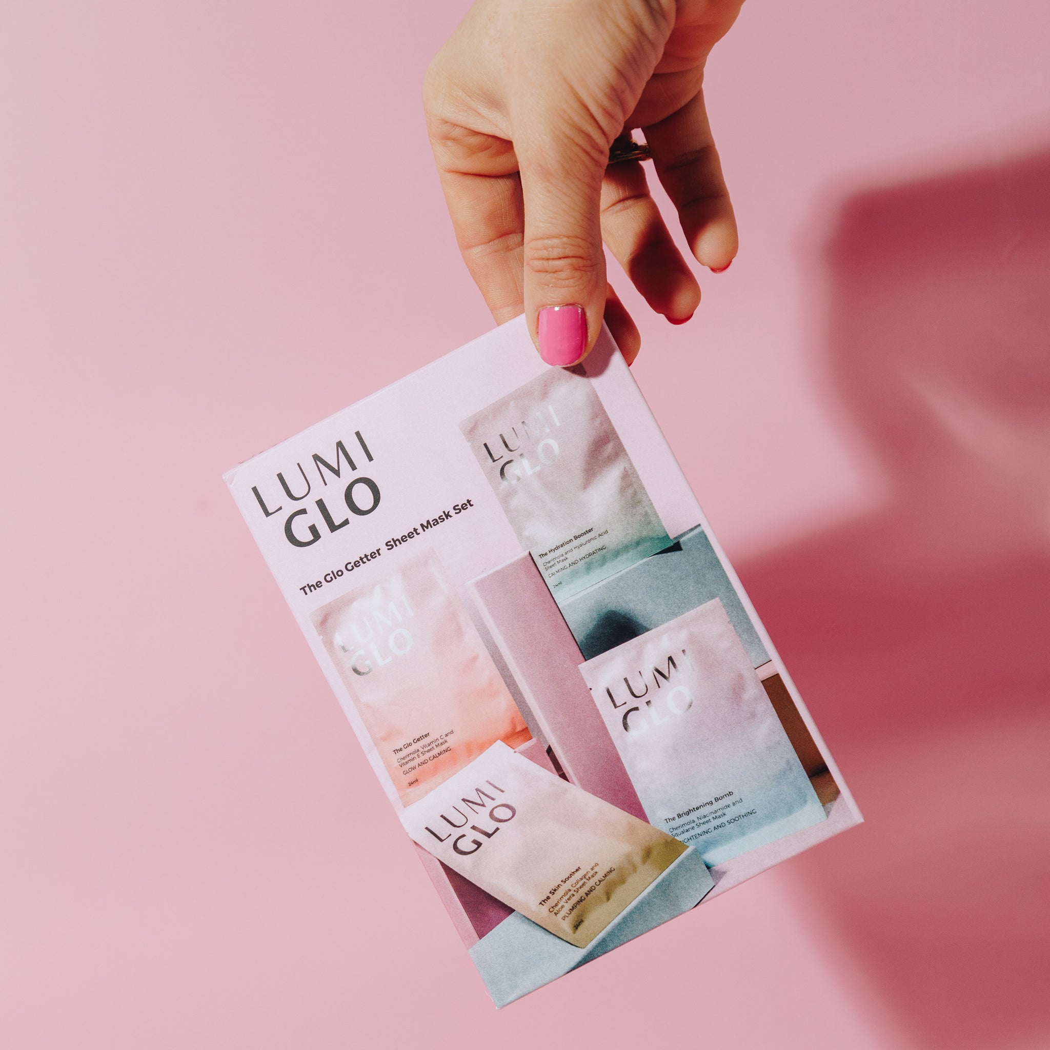 The Glo Getter Sheet Mask Set