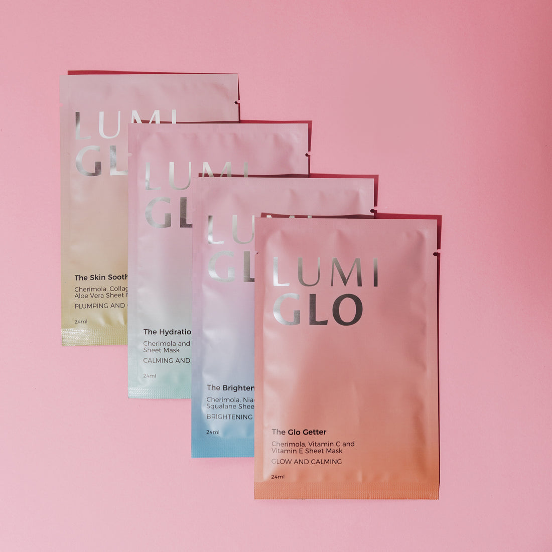 The Glo Getter Sheet Mask Set